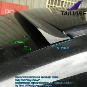 TaV 284L Type Rear Window Roof Spoiler Wing Fits 2007~2010 M Benz CLS W219 Sedan - Bild 1 von 10
