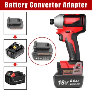 Adaptador de batería para Makita 18V Li-ion Convertir a Milwaukee 18V Herramienta eléctrica - Imagen 1 de 7