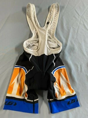 Женские Louis Garneau триатлона Велоспорт черный синий нагрудник с подкладкой шорты S маленький - Изображение 1 из 4