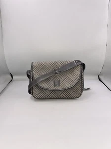 VTG Givenchy Crossbody Bag Vintage 90's Y2K Grey & Black Spell-Out Shoulder Hand - Picture 1 of 20