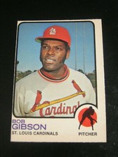 1973 OPC O Pee Chee #190 Bob Gibson - St. Louis Cardinals - Hall of Fame     ZB3