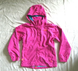 Chaqueta de Lluvia The North Face Niñas 14 16 L Revestimiento de Malla Transpirable EXCELENTE ROSA BRILLANTE - Imagen 1 de 4