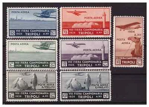 LIBIA 1934 VIII° FIERA DI TRIPOLI - PA SERIE NUOVA ** - Picture 1 of 1