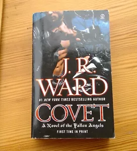 Covet: A Novel Of The Fallen Angels Series by J. R. Ward 2009 Paperback - Imagen 1 de 6