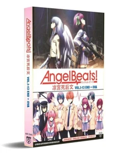 Angel Beats Complete TV Series + OVA Japanese Anime DVD English Dubbed Region 0 - Picture 1 of 9