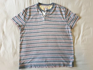 Mantaray Men's Henley Grandad Collar Shirt Size Large - Picture 1 of 6