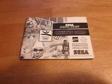 Olympic Gold Sega Game Gear Anleitung Instruction Booklet