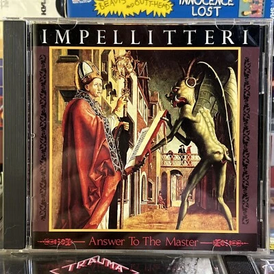 Impellitteri - Answer To The Master 1994 CD Shred Metal Rob Rock Japan No OBI Foto 1 de 4