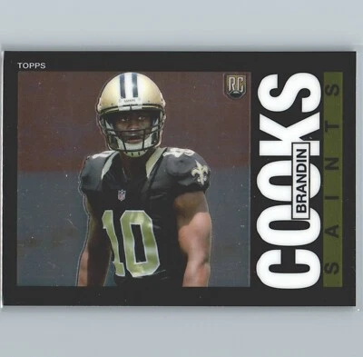 2014 Topps Chrome - 1985 Design #31 Brandin Cooks (RC) - Image 1 of 2