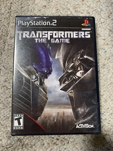 Transformers: The Game (Sony PlayStation 2, 2007) Complete PS2 Black Label CIB - Picture 1 of 4