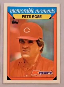 1988 Topps Kmart Memorable Moments Pete Rose Reds  (2)  - Picture 1 of 1