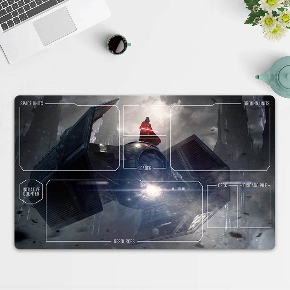 Playmat Darth Vader TCG Starwars : Unlimited Trading Card Game Play Mat Free Bag - Image 1 of 3