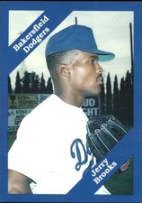 1989 Bakersfield Dodgers Cal League Cards #203 Jerry Brooks