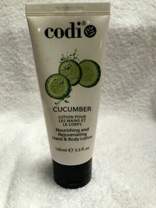 Neu Codi Hand & Body Lotion Gurke pflegend und verjüngend 3,3 oz/100 ml - Bild 1 von 2