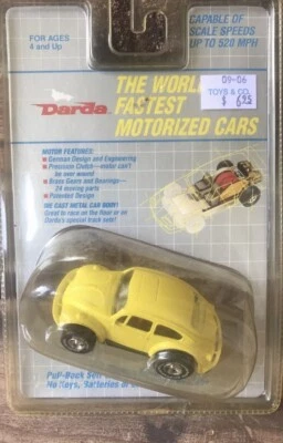 Nuevo de Lote Antiguo Darda Stop & Go Volkswagen Beetle 1998 coche retroceso raro fundido a presión Foto 1 de 4