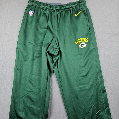 Green Bay Packers Pants Mens XL Nike Therma Fit Sweatpants Joggers Cover