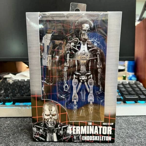 NECA The Terminator Endoskeleton T800 7” Movable Collectible Set - Picture 1 of 11