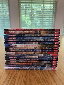 17 Book Lot I Will Survive by Lauren Tarshis Children’s Paperback Hist Fiction - Picture 1 of 8