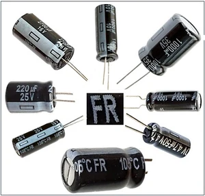FR Panasonic Kondensatoren (JAPAN) 10uF-4700uF 6,3 V-100 V, MEHRERE LISTE - Ref: FR982 - Bild 1 von 2