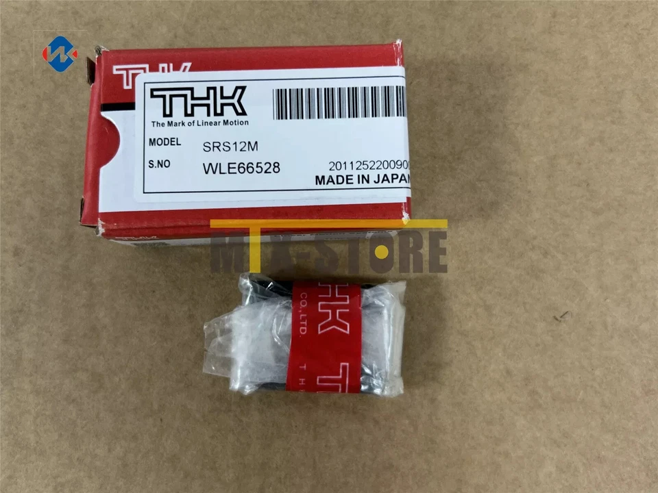 THK SRS12M Linear Motion Bearing Block on 4 Inch Rail T154979