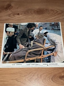 Don't Look Now - Original UK lobby card. Nicola Roeg, Julie Christie horror