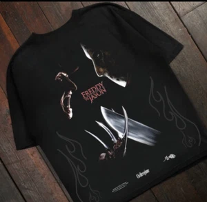 MAGLIA REGIME CIVILE X DARC SPORT X FREDDY KRUEGER VS JASON (HALLOWEEN) - GRANDE - Foto 1 di 5