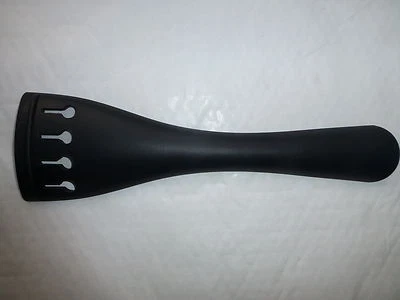 Doppio Basso Cordiera, 3/4, Nero Carbonio Fibra, Più Cavo , Nuovo, Venditore UK - Immagine 1 di 2