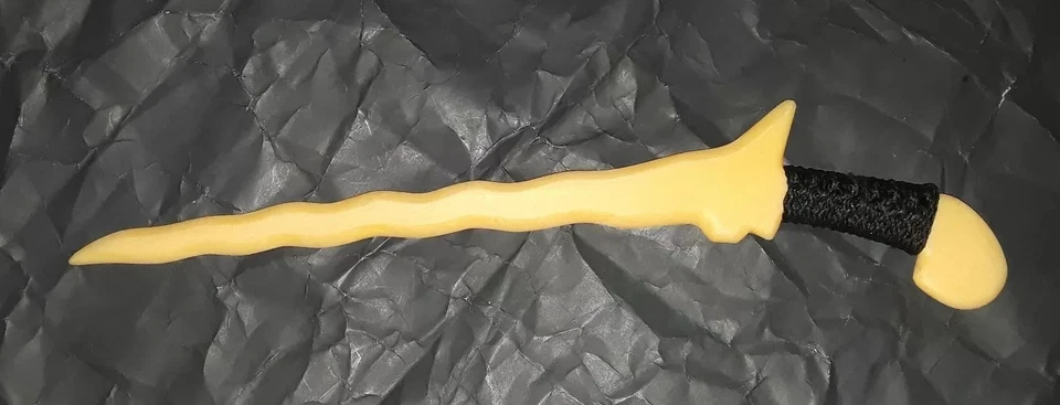 Kalaj Kutter Practice Training Sword Kris Indonesian Polypropylene Yellow