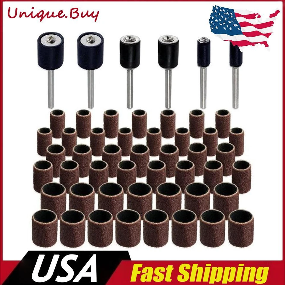 IIT 80615 Sanding Drum Set, 51-Piece