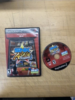 Vol. 1-SNK Arcade Classics - Sony PlayStation 2 PS2 NO MANUAL - Image 1 of 3
