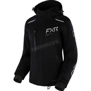 FXR Racing Women's Black/Light Gray Renegade FX Jacket - 230246-1005-08 - Picture 1 of 2