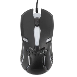 Gaming Keyboard Mouse Combo 104 Keys 1200 DPI Metal Ergonomic RGB Backlit - Picture 1 of 24