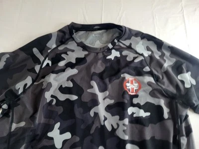 Camisa Polo Deportiva Ralph Lauren Para Hombre Talla XL Negra Gris Camuflaje Rendimiento Camuflaje Foto 1 de 4