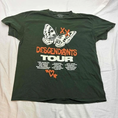Descendants Men's Tour T-Shirt Green Graphic Print XL - Image 1 of 4