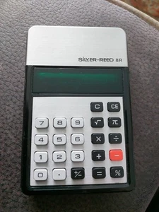 Vintage Calculatrice SILVER-REED 8 R - Afbeelding 1 van 11