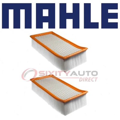 2 pc MAHLE Air Filter for 2008-2016 Lexus LS600h - Intake Inlet Manifold fl Foto 1 de 4