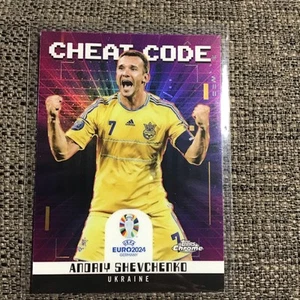 2023-24 Topps Chrome UEFA Euro Cheat Code Andriy Shevchenko - Picture 1 of 2