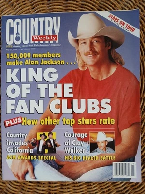 Country Weekly Magazine May 1996 Alan Jackson Cover Issue - Image 1 of 2