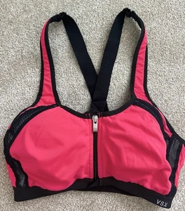 Victoria’s Secret Sport-BH mit Bügel rot reflektierend Sport VSX 34C - Bild 1 von 6