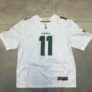 Nike Mike Wallace Miami Dolphins Jersey Size 56 Stitched Embroider - Picture 1 of 8