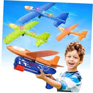 3 Pack Airplane Launcher Toys, 13.2'' LED Foam Glider Catapult Plane Toy for - Picture 1 of 7