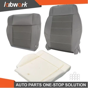 Labwork Driver Back Bottom Seat Covers Foam Cushion For Jeep Wrangler 2007-2012 - Picture 1 of 17