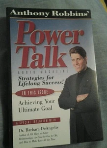 Anthony Robbins Power Talk - 2 Audio Cassettes ACHIEVING YOUR ULTIMATE GOAL  - Picture 1 of 6