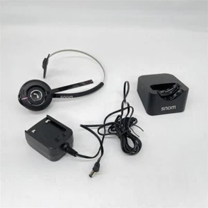 Snom A190 DECT-Headset, HD-Sound, Rauschunterdrückung, Standalone-Telefon oder P - Bild 1 von 5