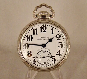 ILLINOIS 161 A "BUNN SPECIAL" TYPE IIP 60-Hr. 21j 14k GF OF 16s RR POCKET WATCH - Picture 1 of 12