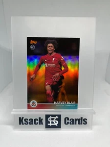 2021-22 Topps Liverpool Team Set Harvey Blair Rookie Orange /25 - Picture 1 of 2