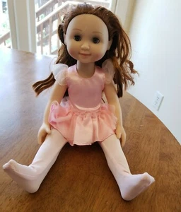Melissa & Doug 14" Mine to Love Victoria Ballerina Red Headed Doll  - Picture 1 of 9