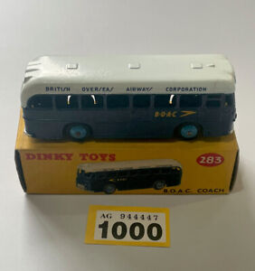 Dinky toys 283 B.O.A.C Coach Very Good Condition in box
