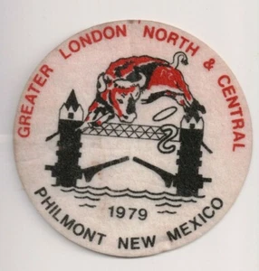 Greater London North & South England, 1979 Philmont Expedition to the U.S. Patch - Bild 1 von 1
