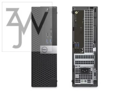 Dell OptiPlex 3050 SFF Intel i7 7700 32GB RAM 1TB SSD RX 550 Windows 10 Desktop - Image 1 of 4